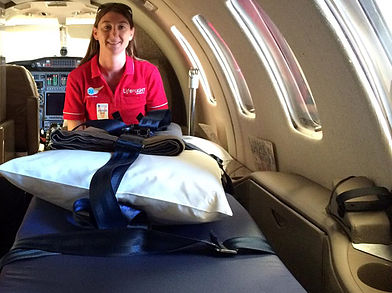 air ambulance interior